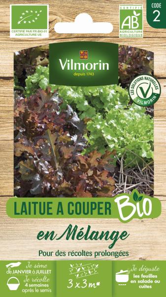 Potagères - Laitue à Couper en Mélange - BIO - PACKAGING_RECTO